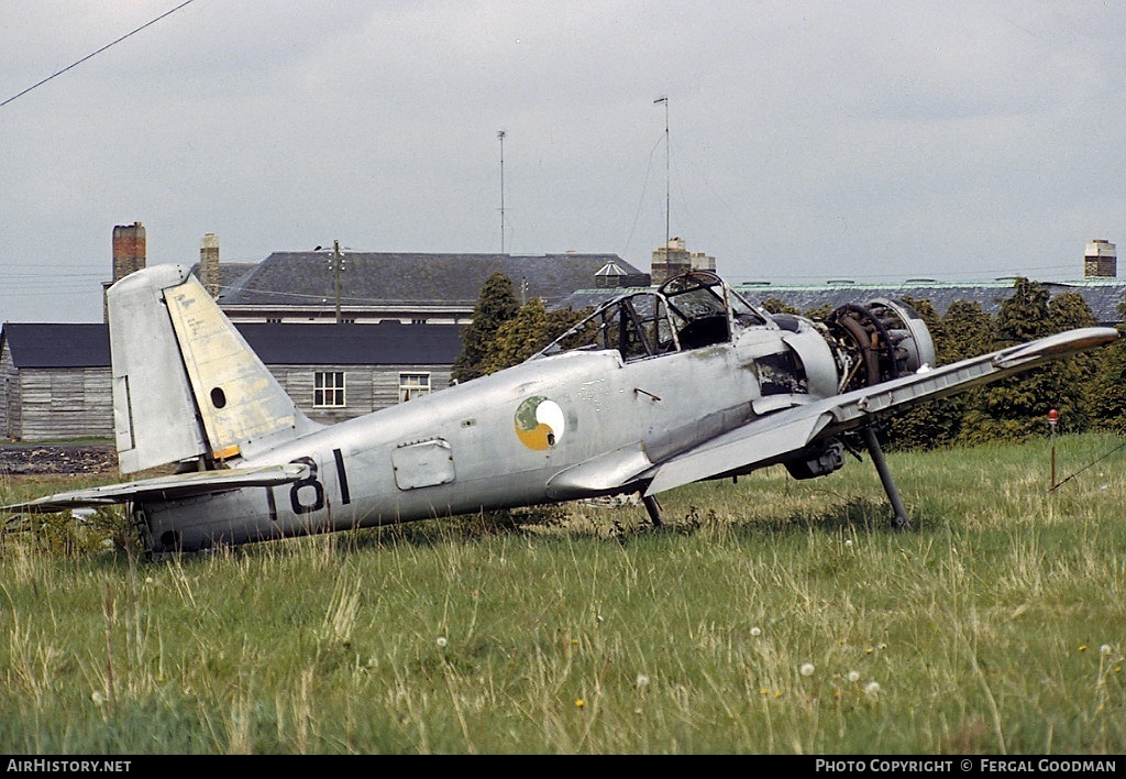 Aircraft Photo of 181 | Hunting Percival P-56 Provost T53 | Ireland - Air Force | AirHistory.net #76170