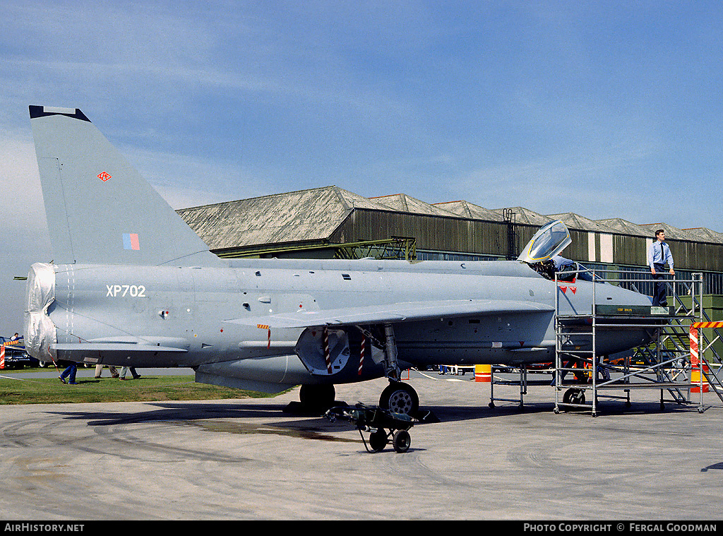 Aircraft Photo of XP702 | English Electric Lightning F3 | UK - Air Force | AirHistory.net #76172