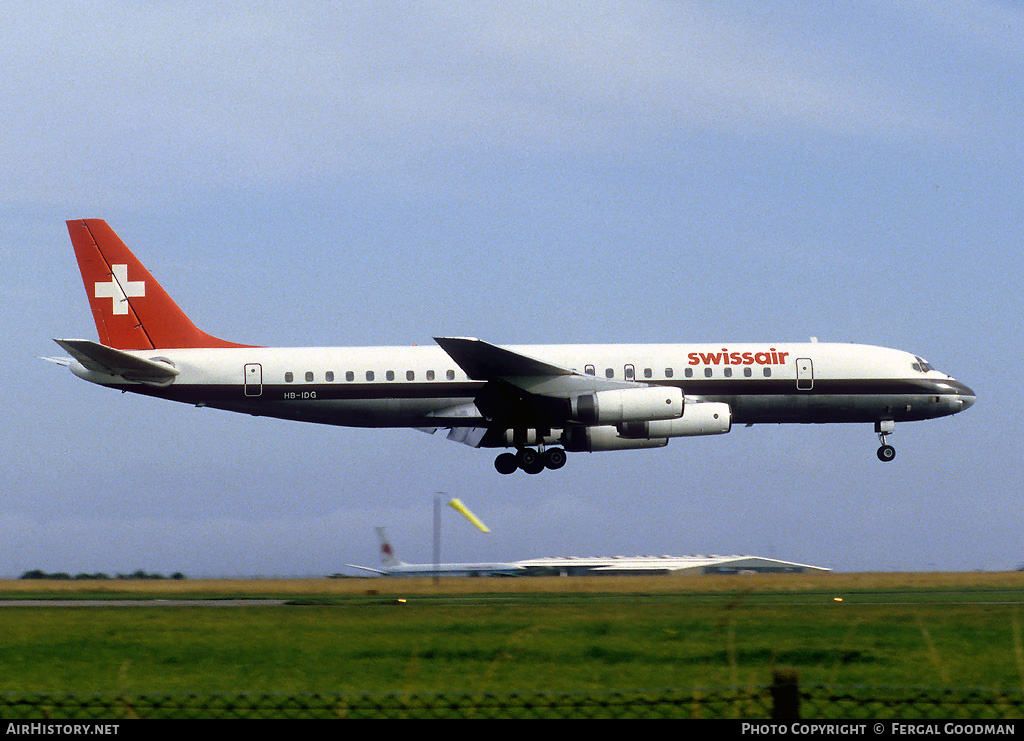 Aircraft Photo of HB-IDG | McDonnell Douglas DC-8-62 | Swissair | AirHistory.net #76179