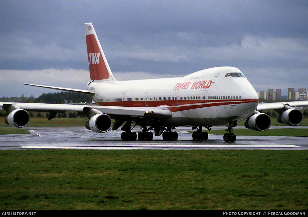 Aircraft Photo of N305TW | Boeing 747-284B | Trans World Airlines - TWA | AirHistory.net #76189