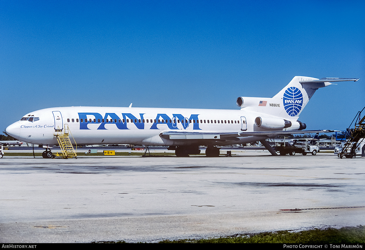 Aircraft Photo of N8861E | Boeing 727-225/Adv | Pan American Airways - Pan Am | AirHistory.net #76198