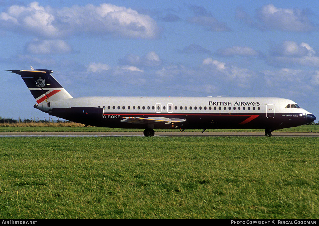 Aircraft Photo of G-BGKE | British Aerospace BAC-111-539GL One-Eleven | British Airways | AirHistory.net #76233