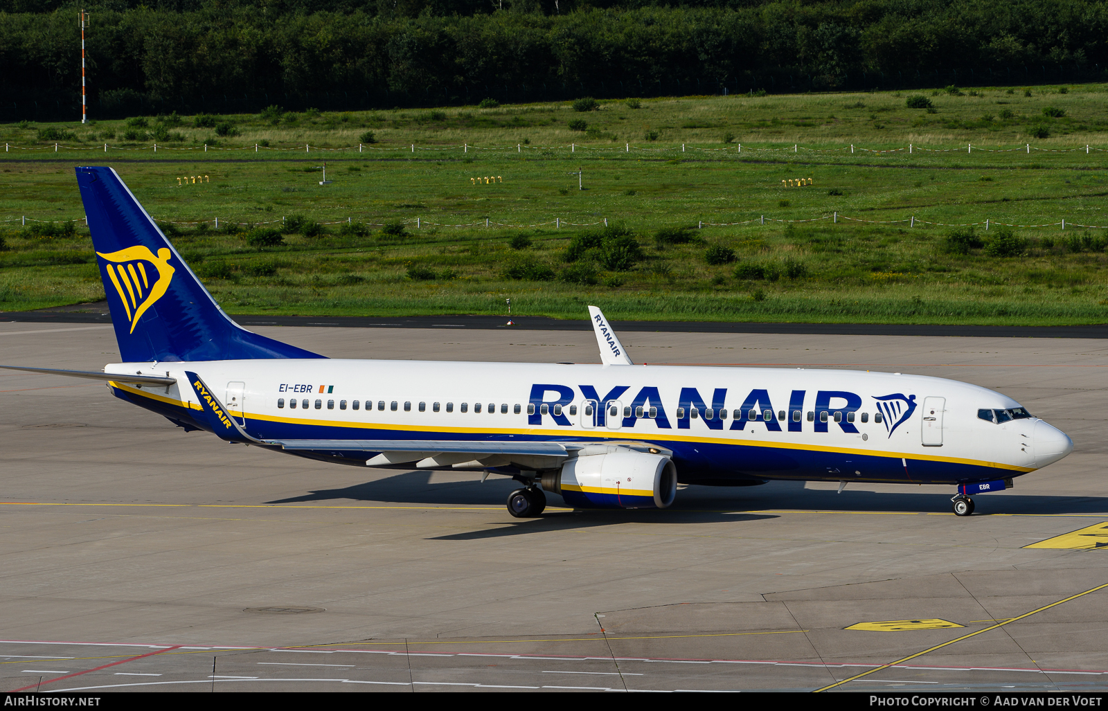 Aircraft Photo of EI-EBR | Boeing 737-8AS | Ryanair | AirHistory.net #76234