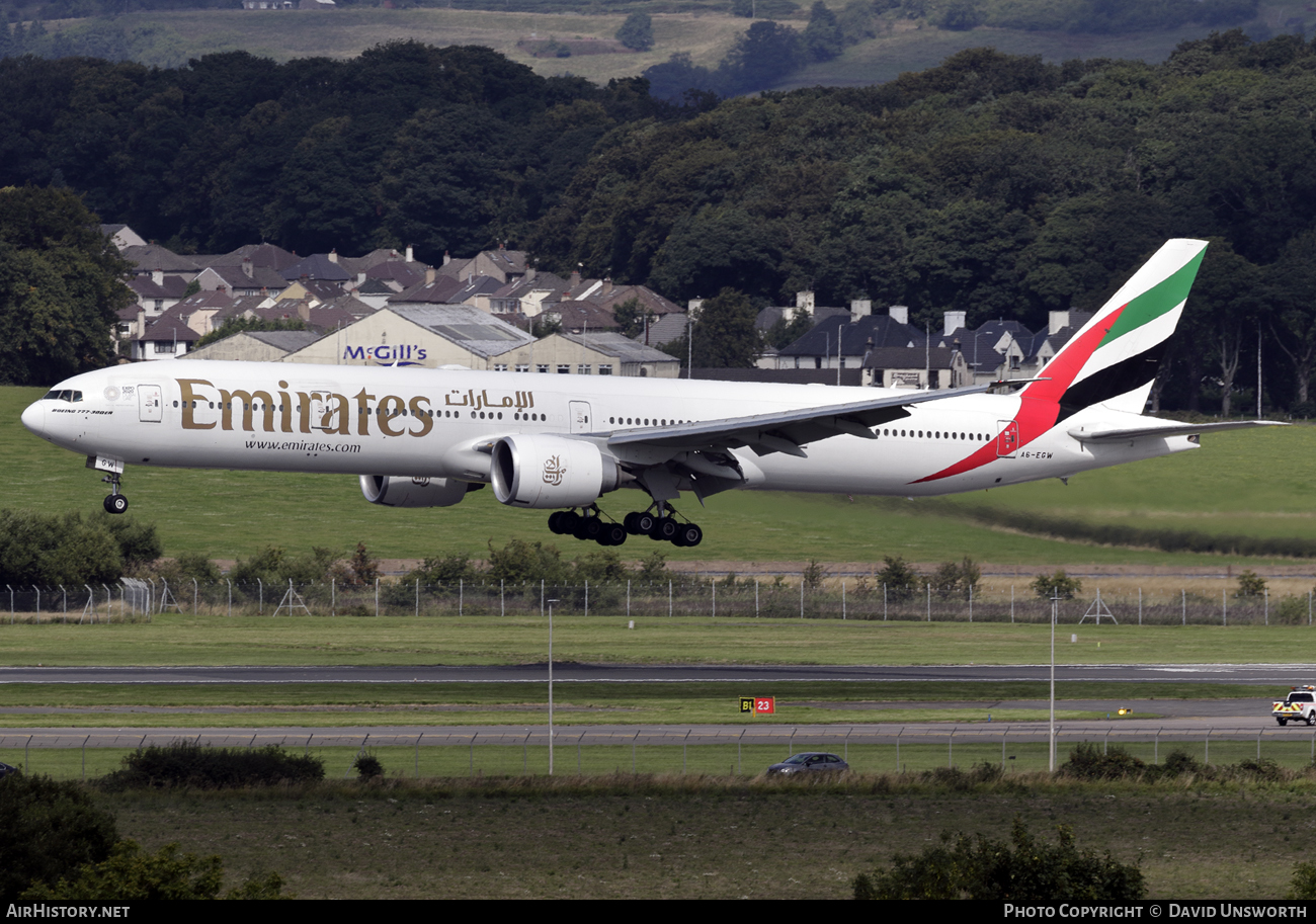 Aircraft Photo of A6-EGW | Boeing 777-31H/ER | Emirates | AirHistory.net #76240