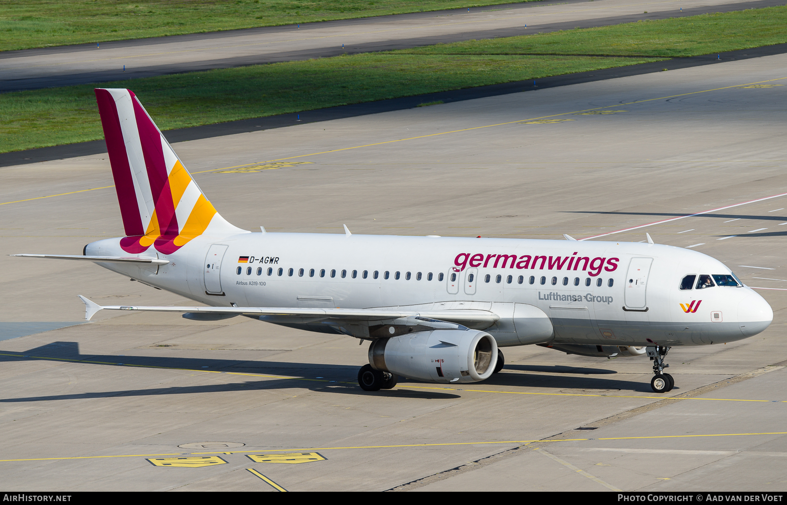 Aircraft Photo of D-AGWR | Airbus A319-132 | Germanwings | AirHistory.net #76247