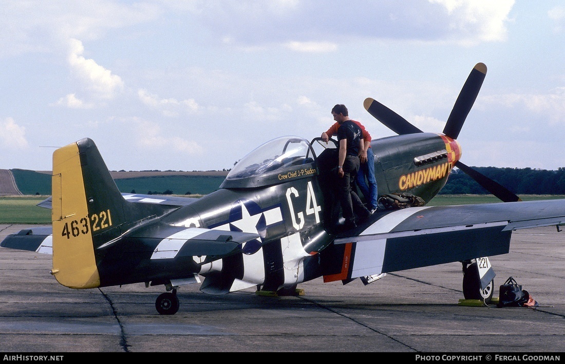 Aircraft Photo of N6340T / 463221 | North American P-51D Mustang | USA - Air Force | AirHistory.net #76249