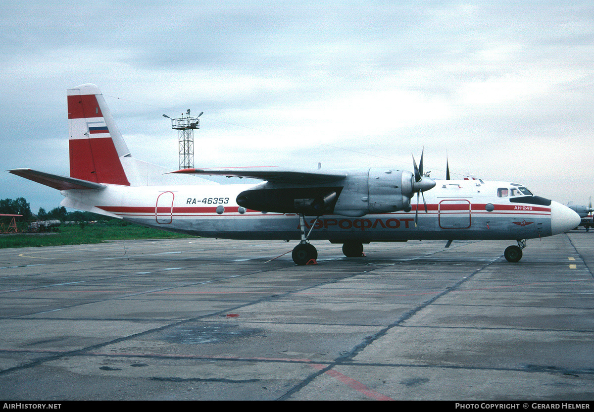 Aircraft Photo of RA-46353 | Antonov An-24B | Aeroflot | AirHistory.net #76260