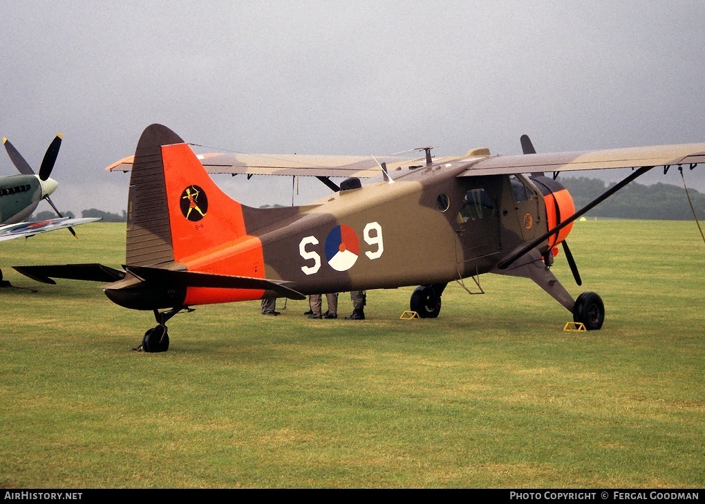 Aircraft Photo of G-BUVF / S-9 | De Havilland Canada DHC-2 Beaver Mk1 | Netherlands - Air Force | AirHistory.net #76264