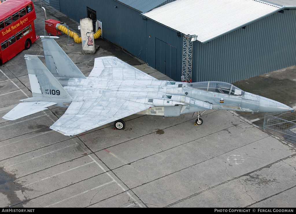 Aircraft Photo of 74-0109 / AF74-109 | McDonnell Douglas F-15A Eagle | USA - Air Force | AirHistory.net #76265