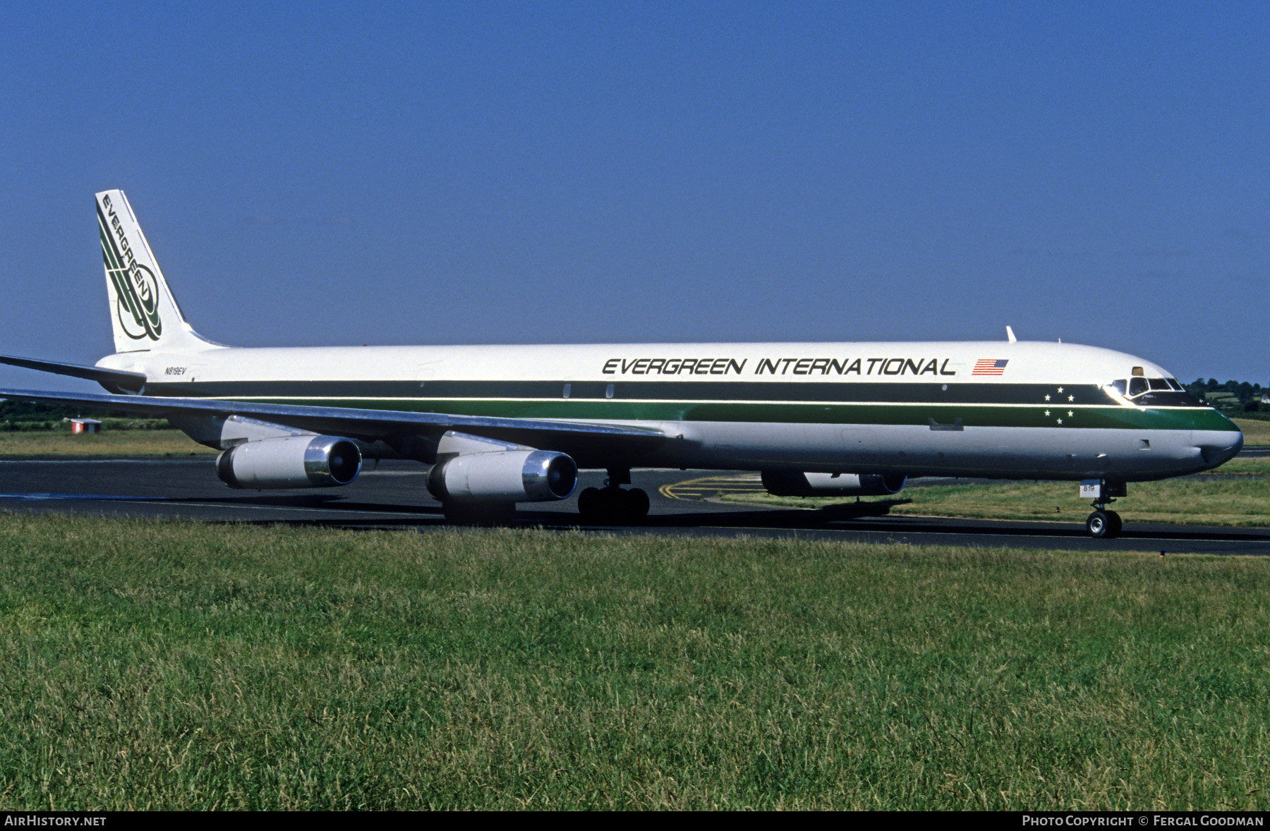 Aircraft Photo of N819EV | McDonnell Douglas DC-8-63(F) | Evergreen International Airlines | AirHistory.net #76275
