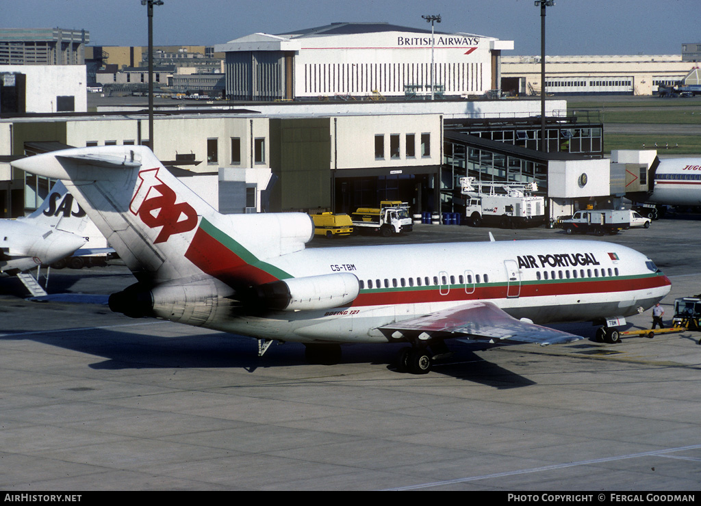 Aircraft Photo of CS-TBM | Boeing 727-82 | TAP Air Portugal | AirHistory.net #76285