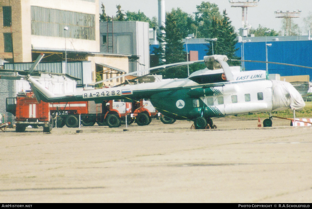 Aircraft Photo of RA-24282 | Mil Mi-8PS | East Line | AirHistory.net #76291