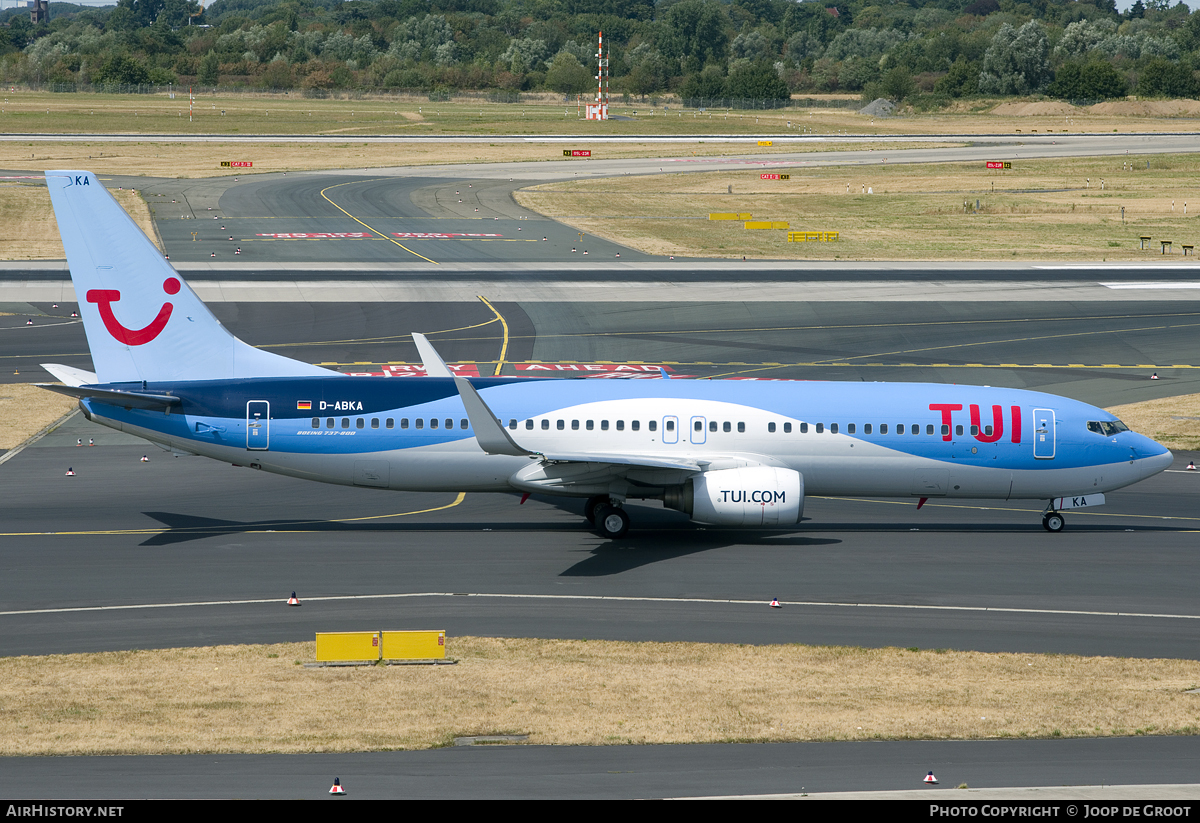 Aircraft Photo of D-ABKA | Boeing 737-82R | TUI | AirHistory.net #76293