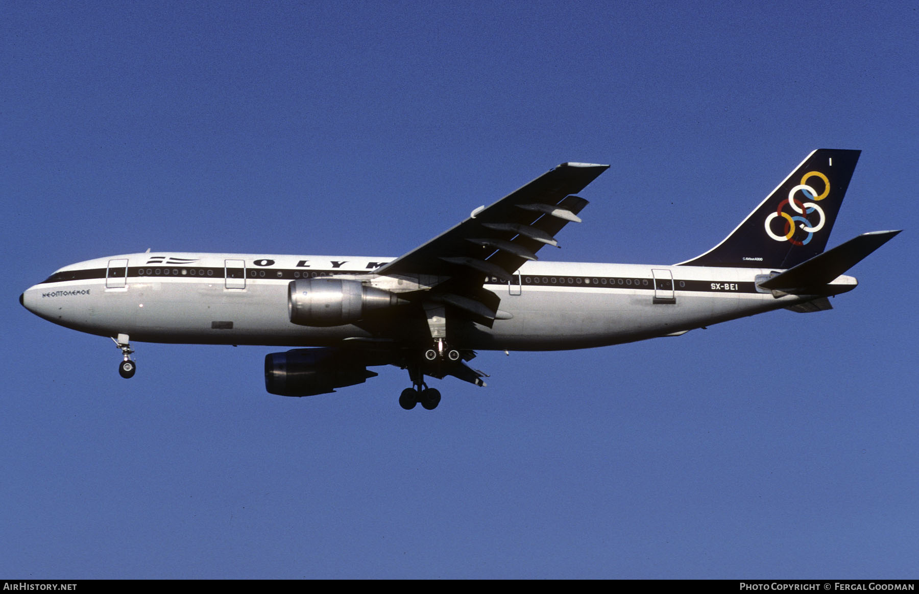 Aircraft Photo of SX-BEI | Airbus A300B4-103 | Olympic | AirHistory.net #76298
