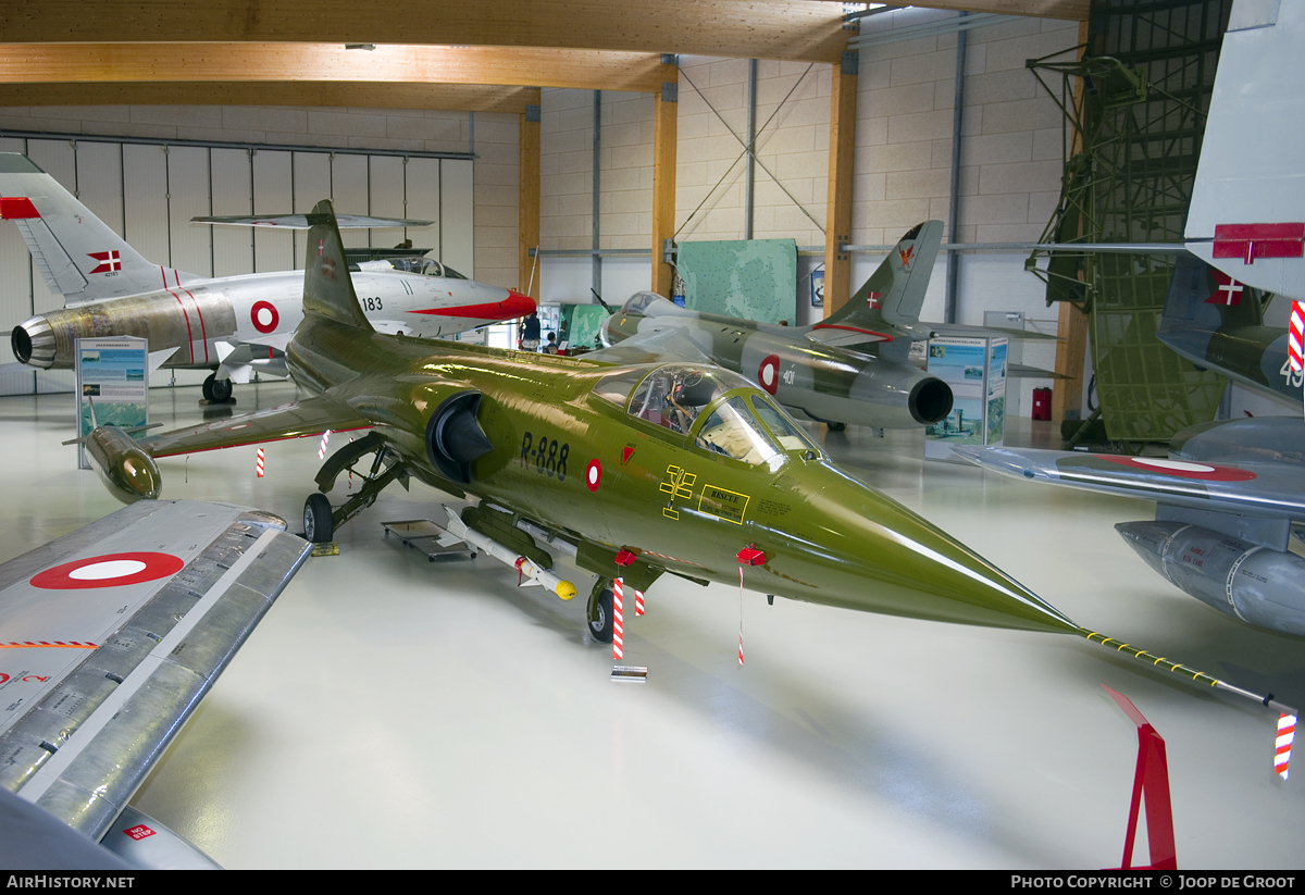 Aircraft Photo of R-888 | Lockheed CF-104 Starfighter | Denmark - Air Force | AirHistory.net #76301