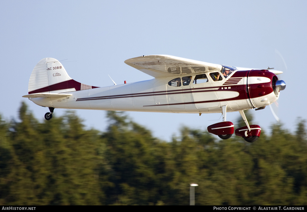 Aircraft Photo of N3081B / NC3081B | Cessna 195B | AirHistory.net #76305