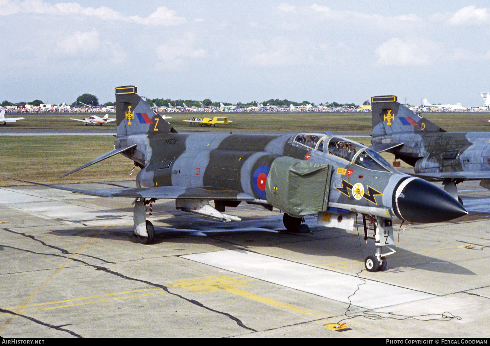 Aircraft Photo of XV574 | McDonnell Douglas F-4K Phantom FG1 | UK - Air Force | AirHistory.net #76311