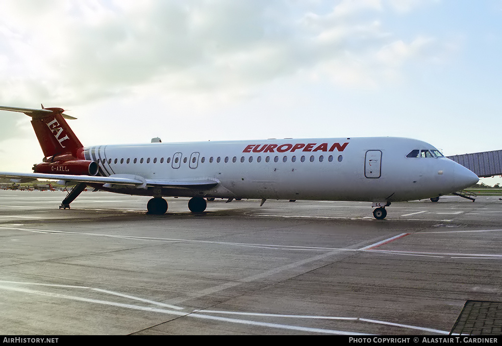 Aircraft Photo of G-AXLL | BAC 111-523FJ One-Eleven | European Aircharter - EAL/EAC | AirHistory.net #76323