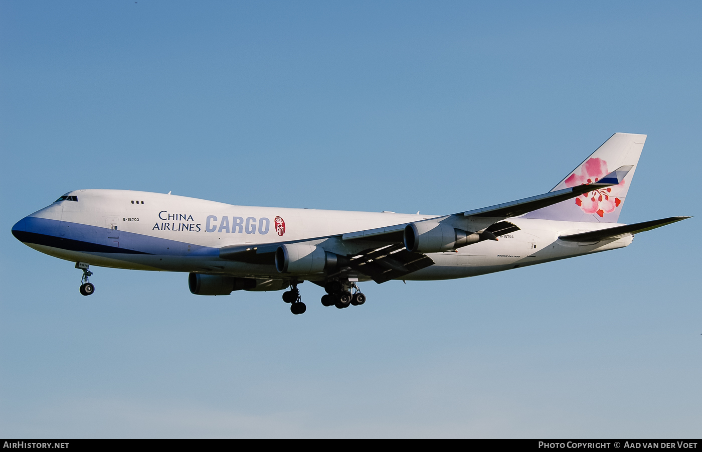 Aircraft Photo of B-18703 | Boeing 747-409F/SCD | China Airlines | AirHistory.net #76340