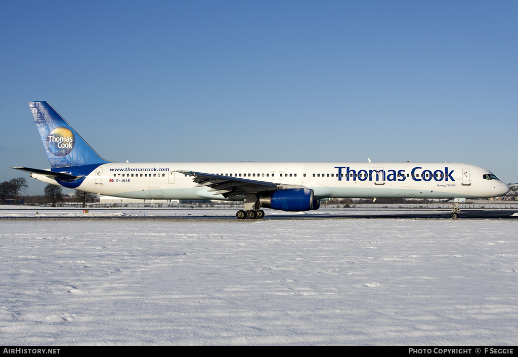 Aircraft Photo of G-JMAB | Boeing 757-3CQ | Thomas Cook Airlines | AirHistory.net #76346