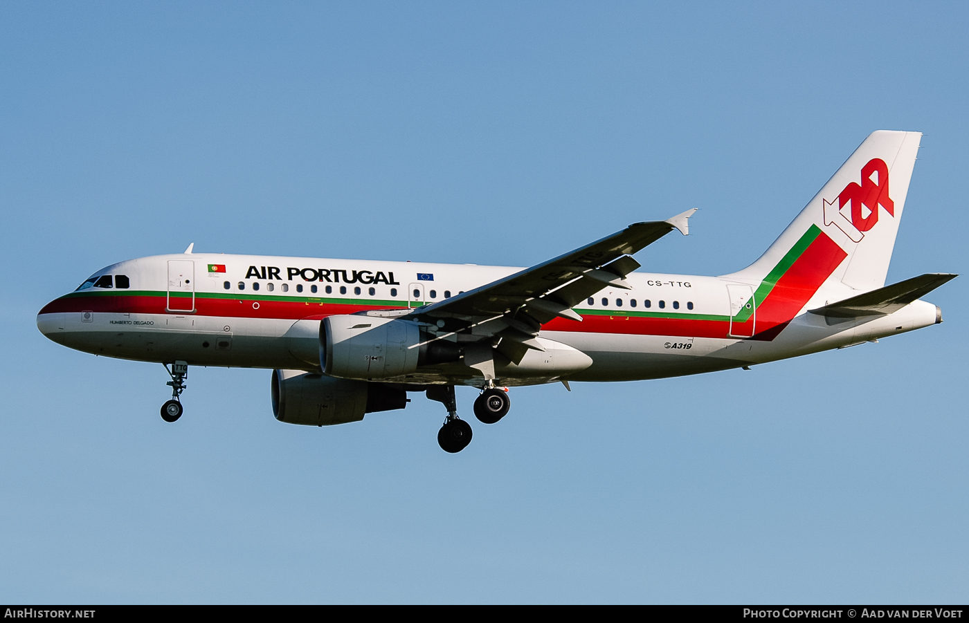 Aircraft Photo of CS-TTG | Airbus A319-111 | TAP Air Portugal | AirHistory.net #76347
