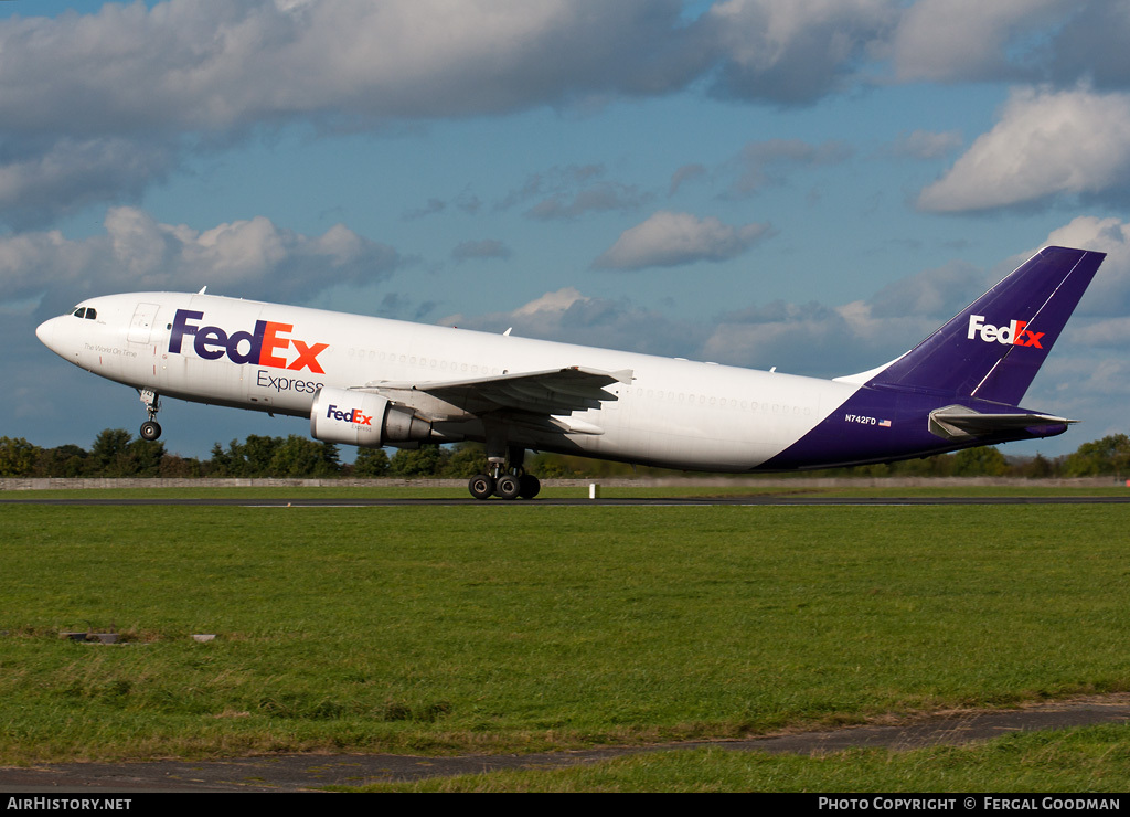 Aircraft Photo of N742FD | Airbus A300B4-622R(F) | FedEx Express | AirHistory.net #76354