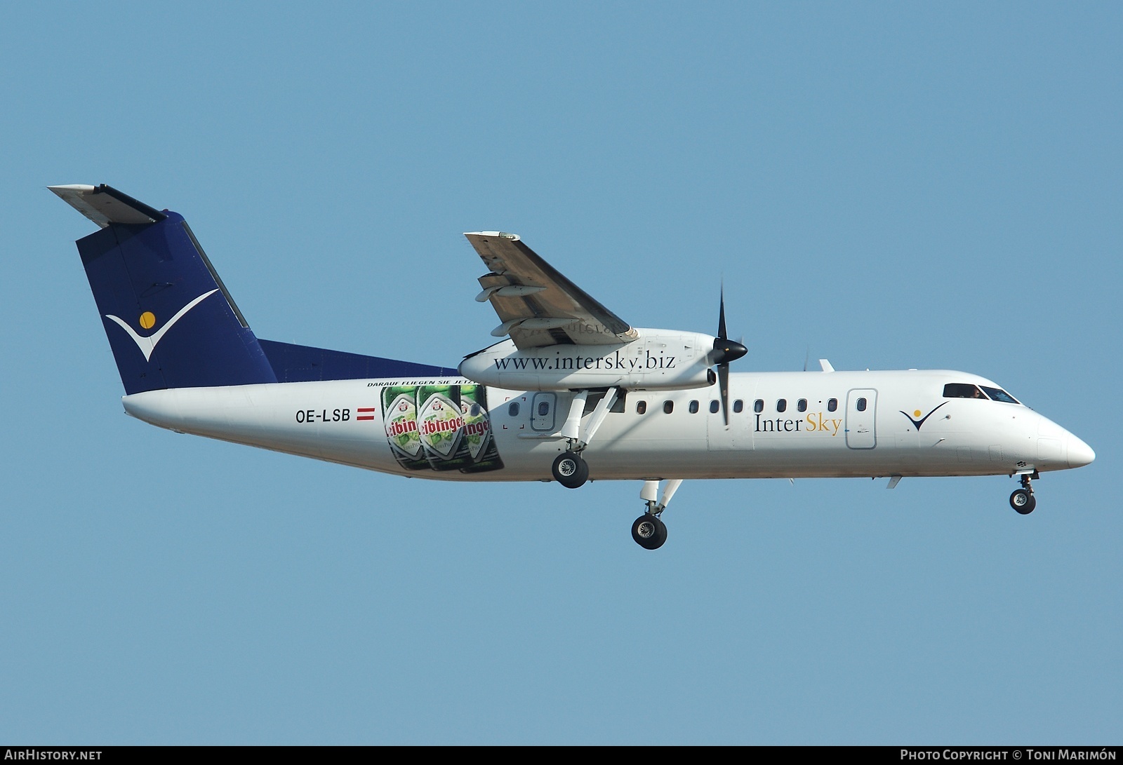 Aircraft Photo of OE-LSB | Bombardier DHC-8-314Q Dash 8 | InterSky | AirHistory.net #76360
