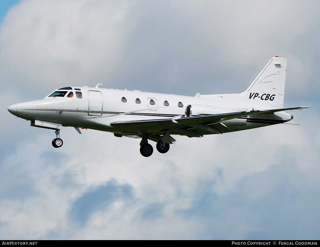Aircraft Photo of VP-CBG | North American Rockwell NA-465 Sabreliner 65 | AirHistory.net #76387