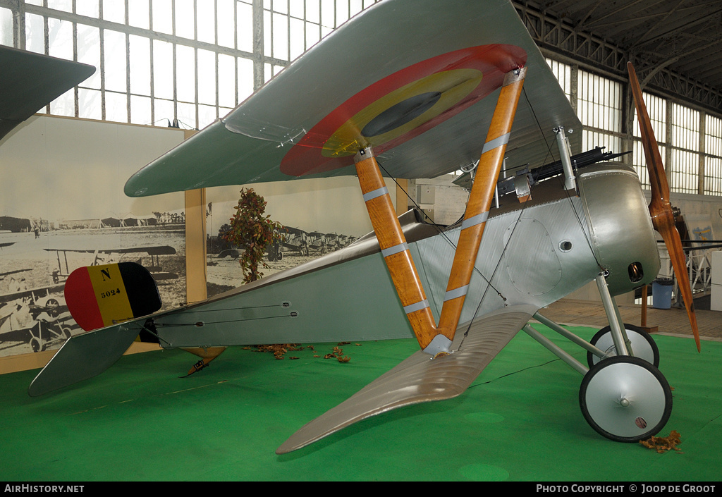 Aircraft Photo of N5024 | Nieuport 23C-1 | Belgium - Air Force | AirHistory.net #76391