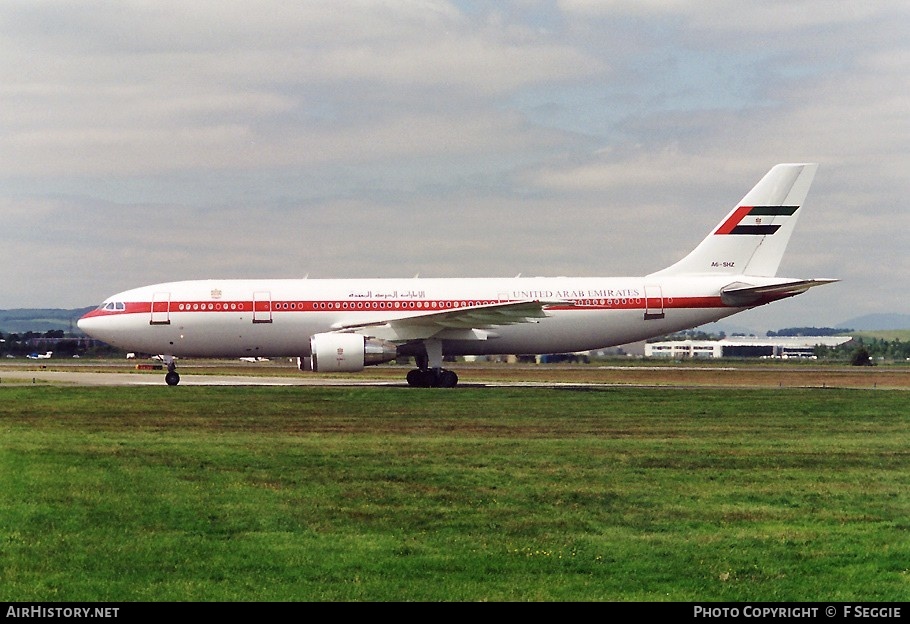 Aircraft Photo of A6-SHZ | Airbus A300B4-620 | United Arab Emirates Government | AirHistory.net #76397