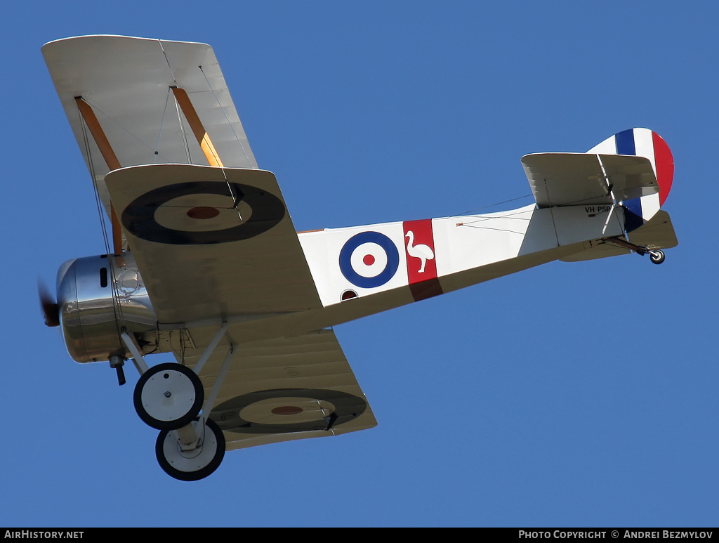 Aircraft Photo of VH-PSP | Sopwith Pup (replica) | UK - Air Force | AirHistory.net #76413