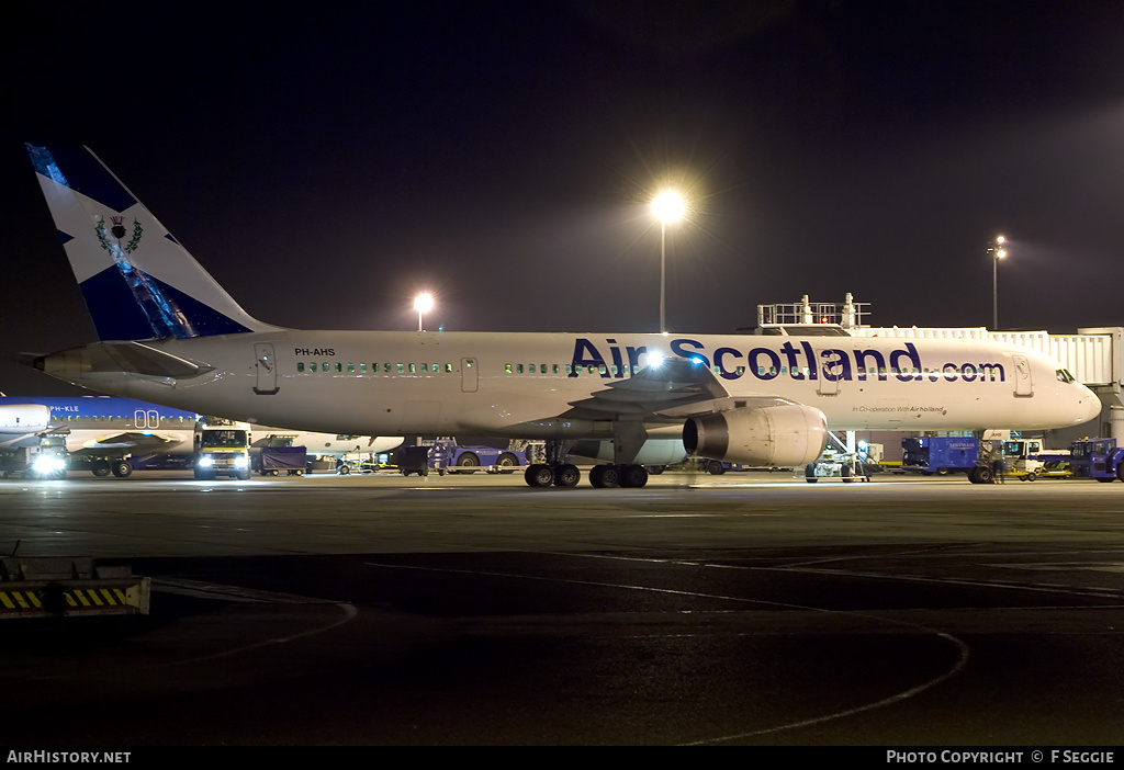 Aircraft Photo of PH-AHS | Boeing 757-28A | Air-Scotland | AirHistory.net #76425