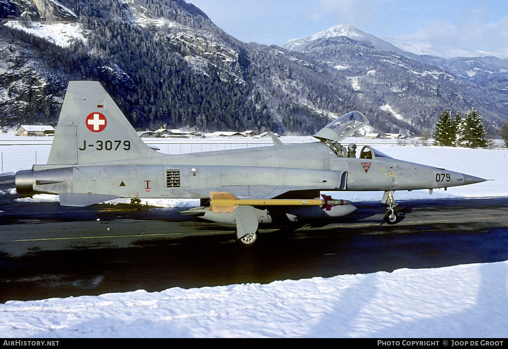 Aircraft Photo of J-3079 | Northrop F-5E Tiger II | Switzerland - Air Force | AirHistory.net #76428