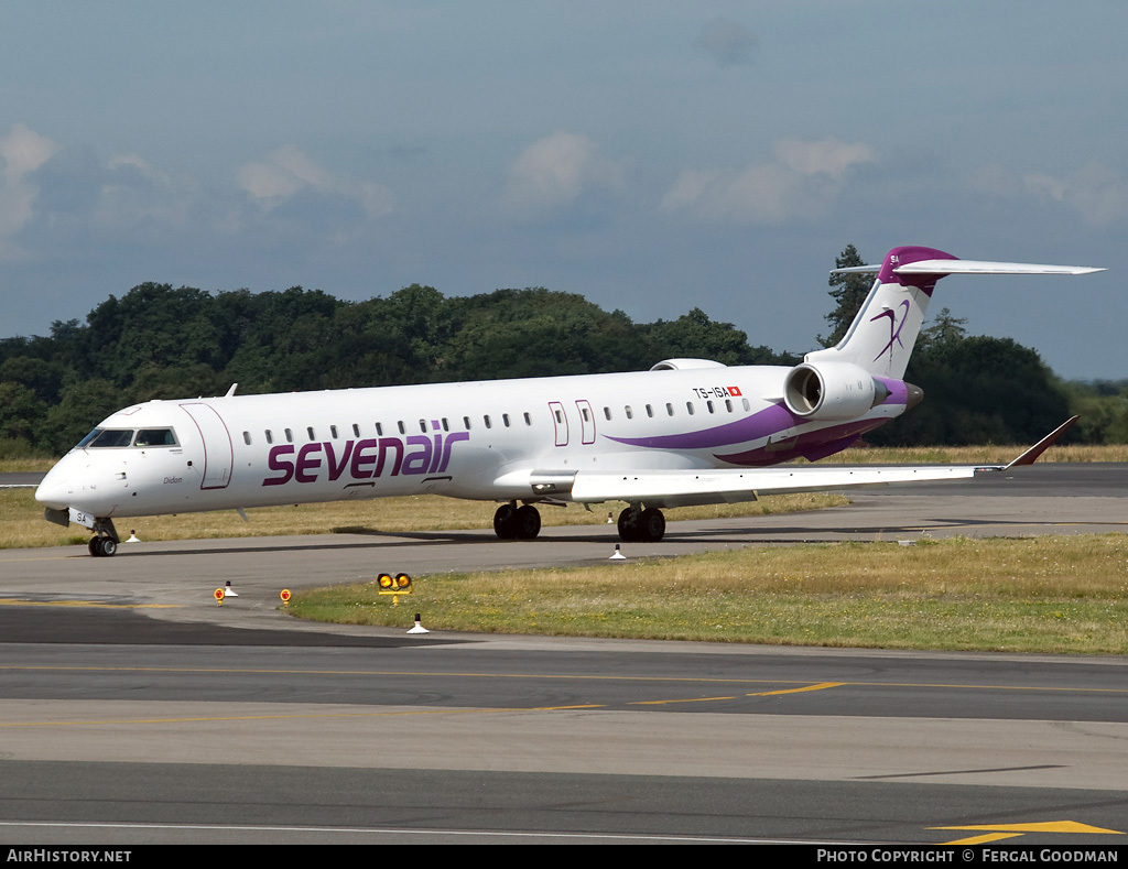 Aircraft Photo of TS-ISA | Bombardier CRJ-900ER (CL-600-2D24) | Sevenair | AirHistory.net #76429