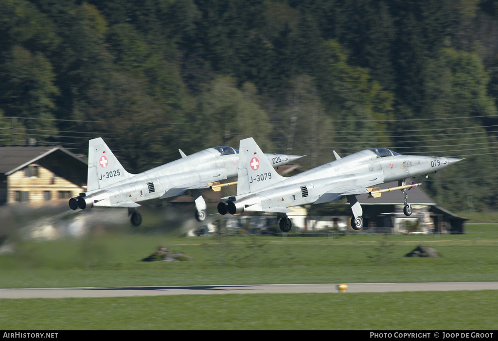 Aircraft Photo of J-3079 | Northrop F-5E Tiger II | Switzerland - Air Force | AirHistory.net #76439