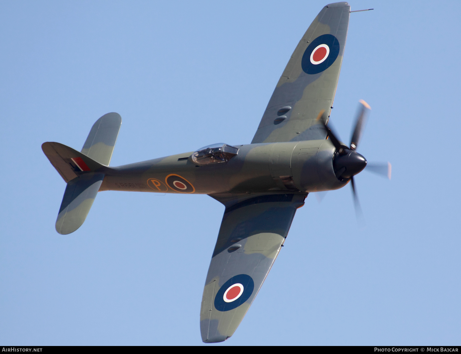 Aircraft Photo of G-CBEL / SR661 | Hawker Sea Fury FB11 | UK - Navy | AirHistory.net #76441