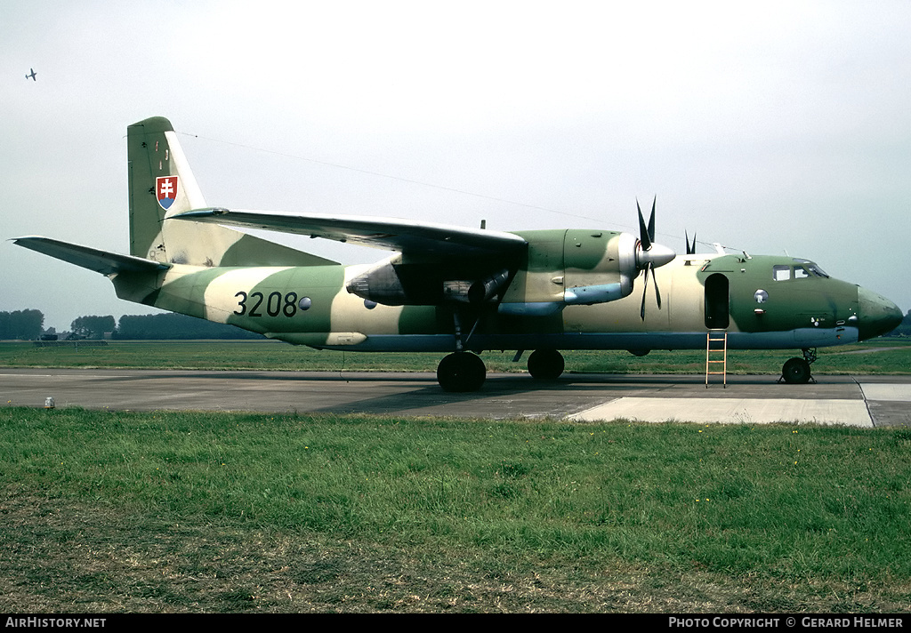 Aircraft Photo of 3208 | Antonov An-26 | Slovakia - Air Force | AirHistory.net #76445