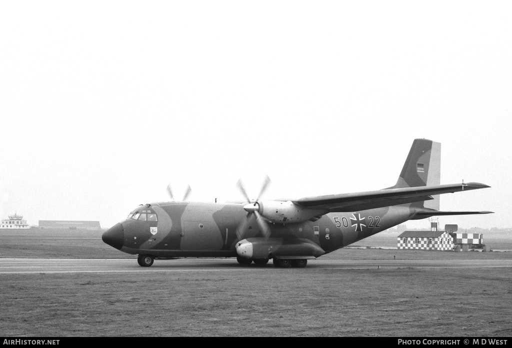 Aircraft Photo of 5022 | Transall C-160D | Germany - Air Force | AirHistory.net #76446