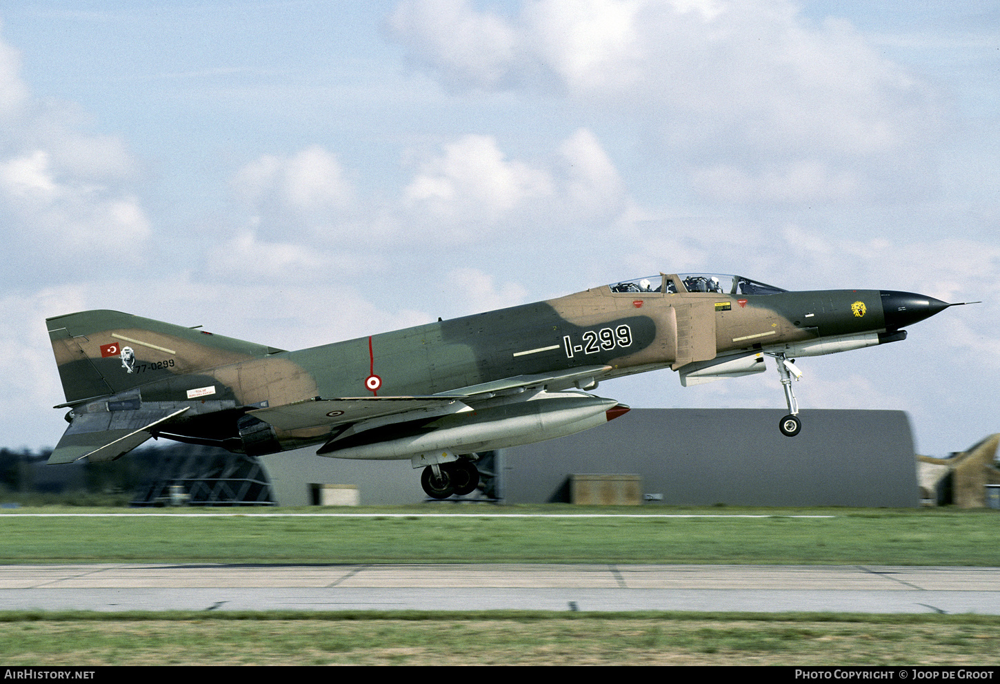 Aircraft Photo of 77-0299 | McDonnell Douglas F-4E Phantom II | Turkey - Air Force | AirHistory.net #76449