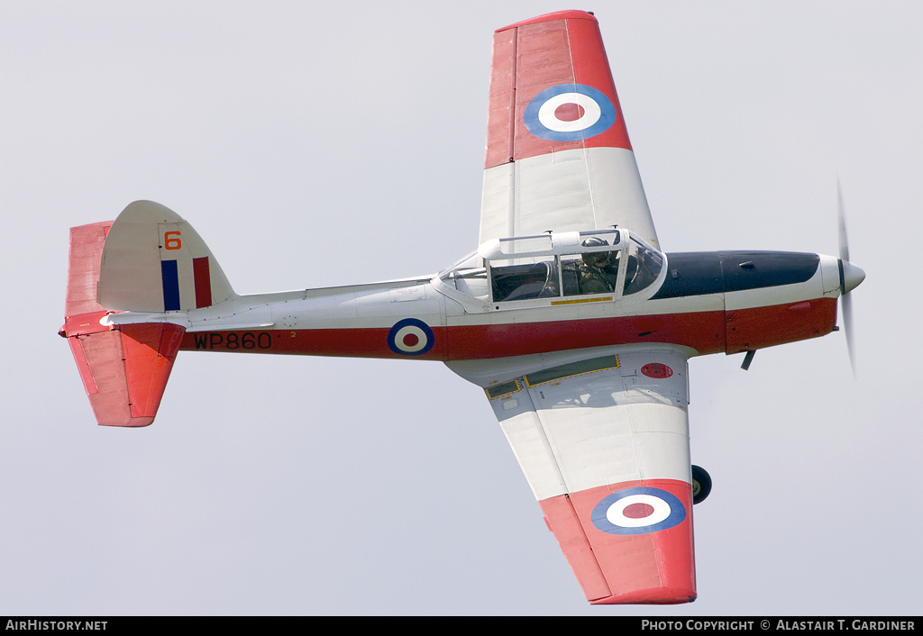 Aircraft Photo of G-BXDA / WP860 | De Havilland DHC-1 Chipmunk T10 | UK - Air Force | AirHistory.net #76452