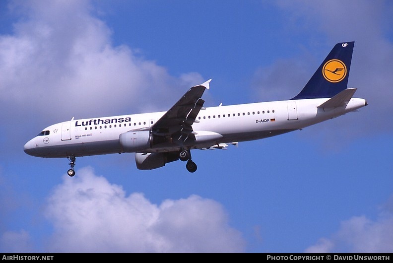 Aircraft Photo of D-AIQP | Airbus A320-211 | Lufthansa | AirHistory.net #76458
