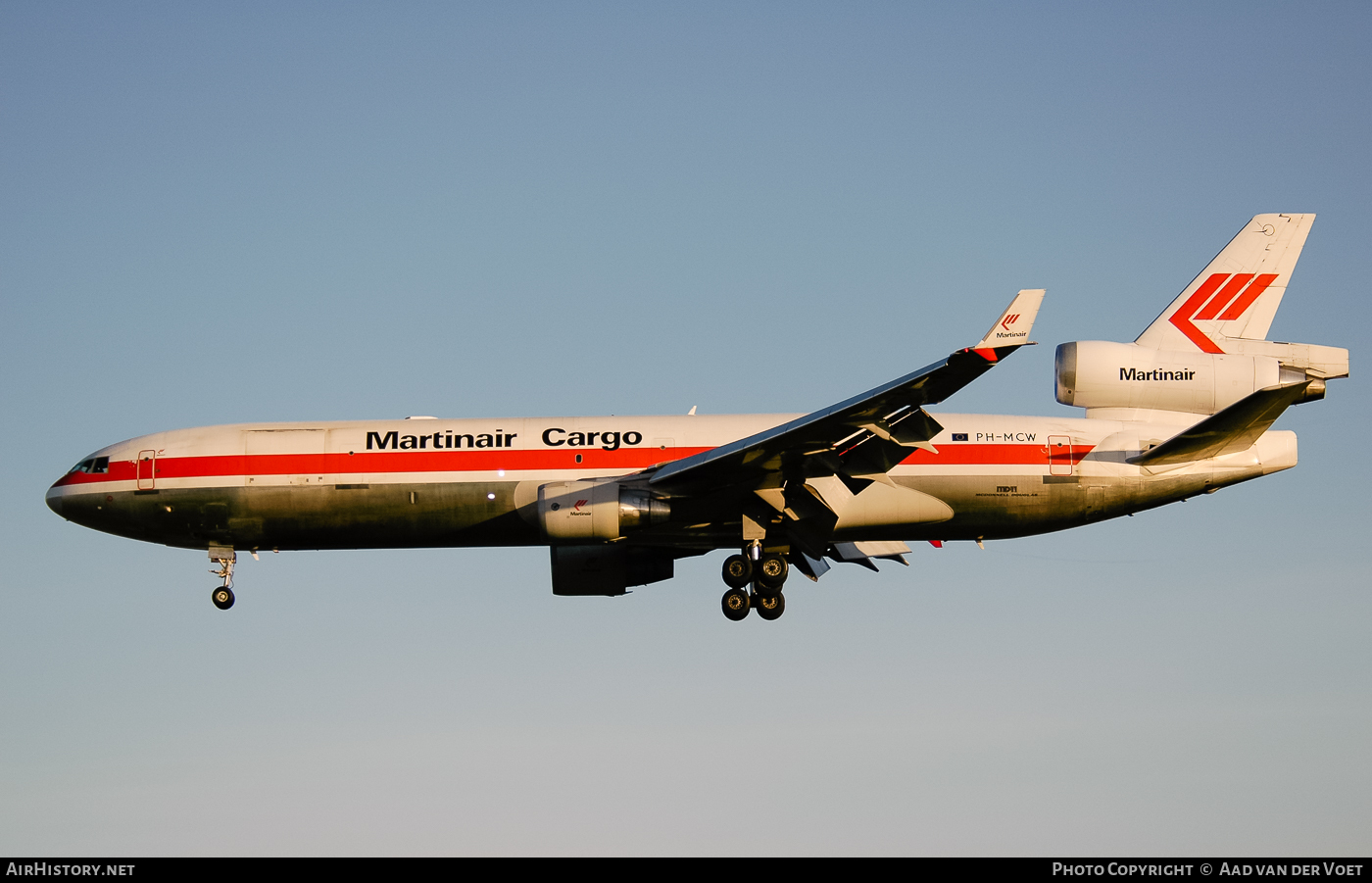 Aircraft Photo of PH-MCW | McDonnell Douglas MD-11F | Martinair Cargo | AirHistory.net #76465