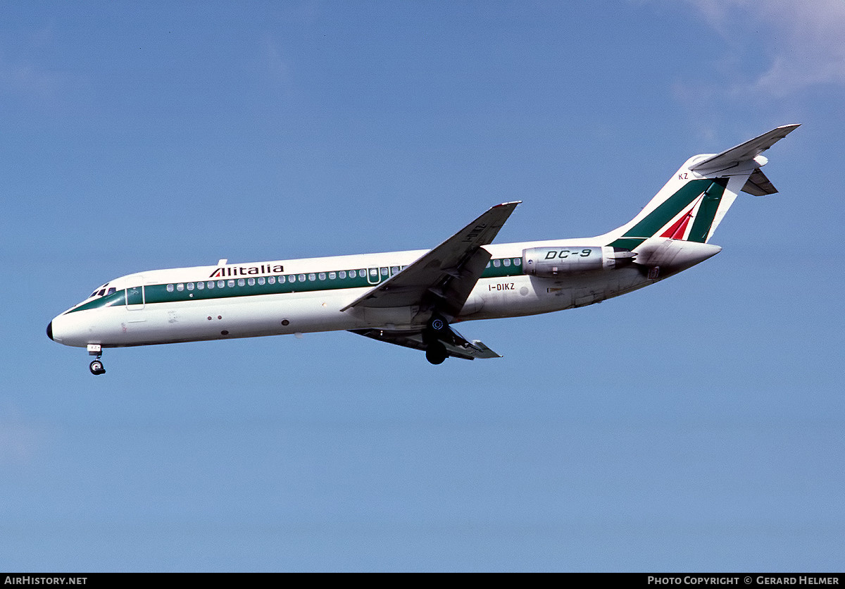 Aircraft Photo of I-DIKZ | McDonnell Douglas DC-9-32 | Alitalia | AirHistory.net #76469