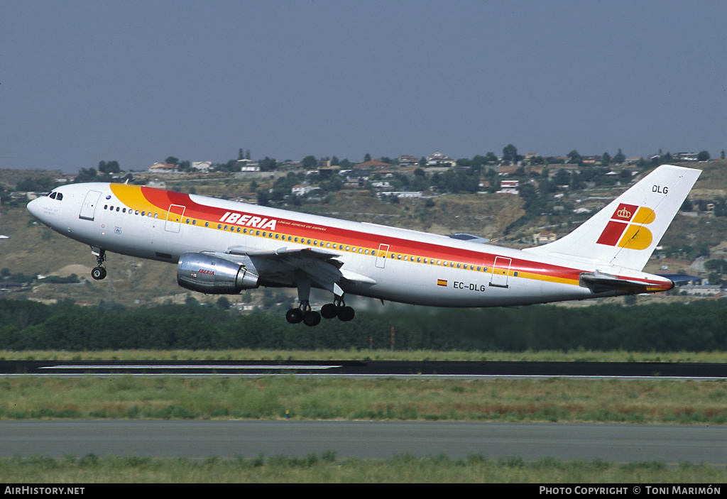 Aircraft Photo of EC-DLG | Airbus A300B4-120 | Iberia | AirHistory.net #76471