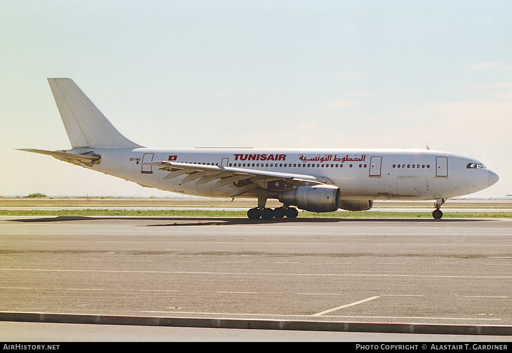 Aircraft Photo of OO-ING | Airbus A300B4-103 | Tunisair | AirHistory.net #76473