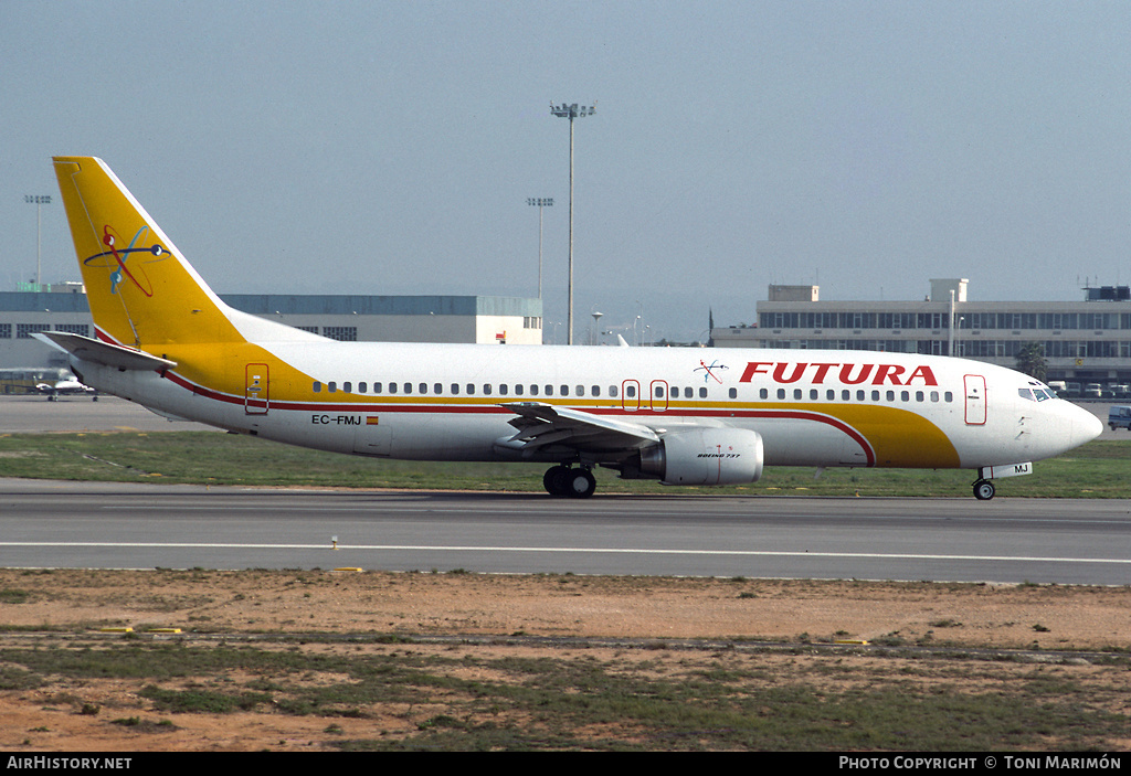 Aircraft Photo of EC-FMJ | Boeing 737-4Y0 | Futura International Airways | AirHistory.net #76487