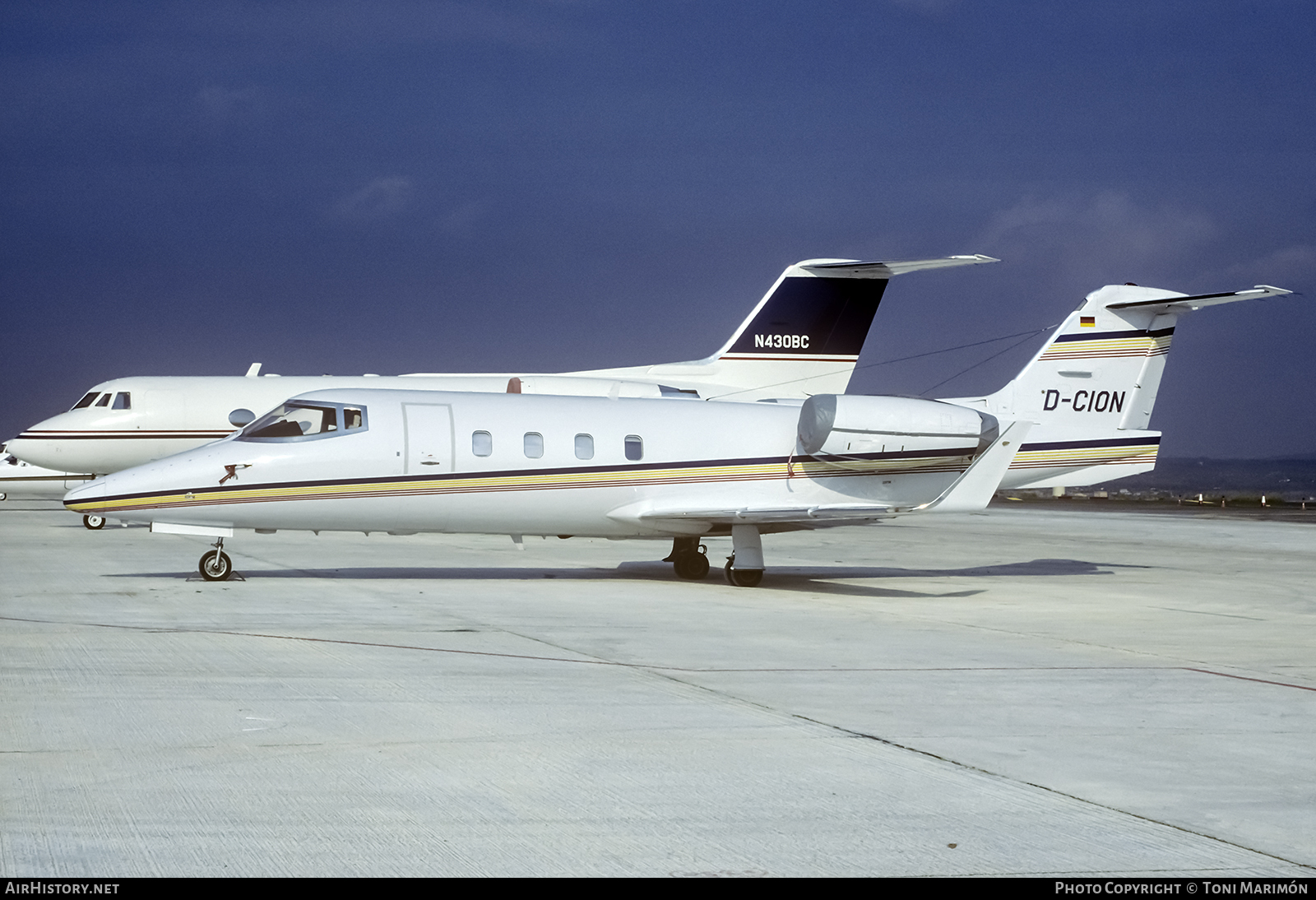 Aircraft Photo of D-CION | Gates Learjet 55 | AirHistory.net #76501