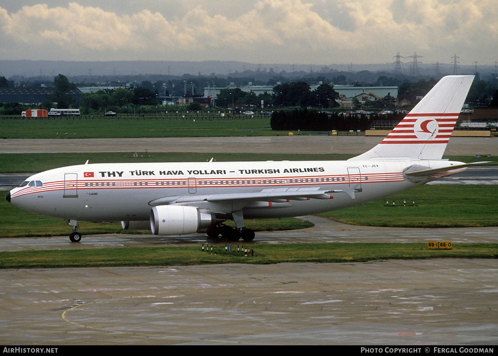 Aircraft Photo of TC-JCV | Airbus A310-304 | THY Türk Hava Yolları - Turkish Airlines | AirHistory.net #76540