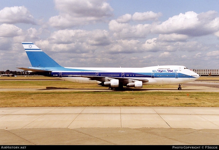 Aircraft Photo of 4X-AXD | Boeing 747-258C | El Al Israel Airlines | AirHistory.net #76545