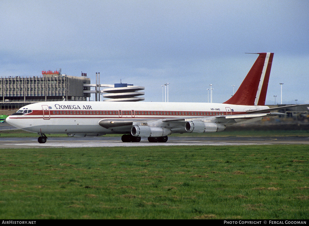 Aircraft Photo of HR-AMG | Boeing 707-123B | Omega Air | AirHistory.net #76546
